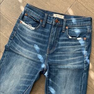 Madewell High Rise Slim Boyjean